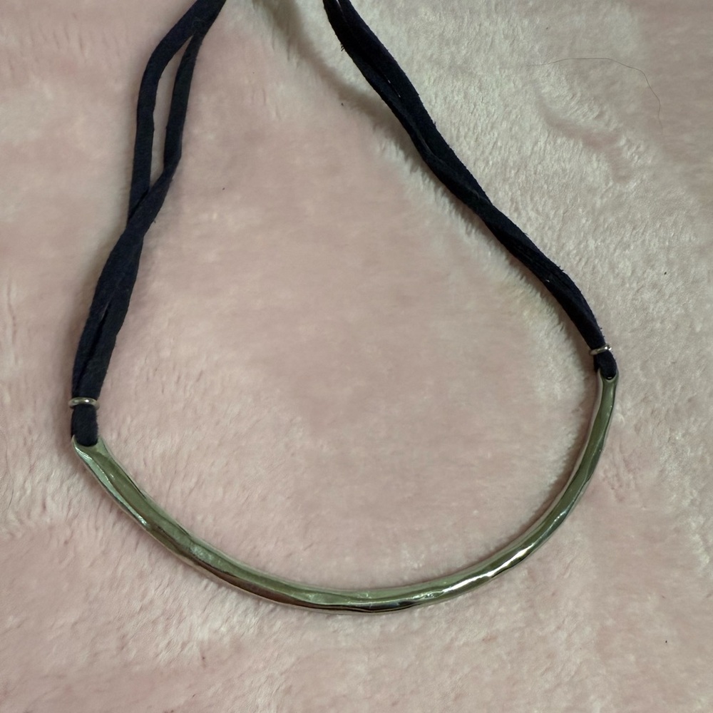 Chloe + Isabel Hero Metal & Leather Necklace